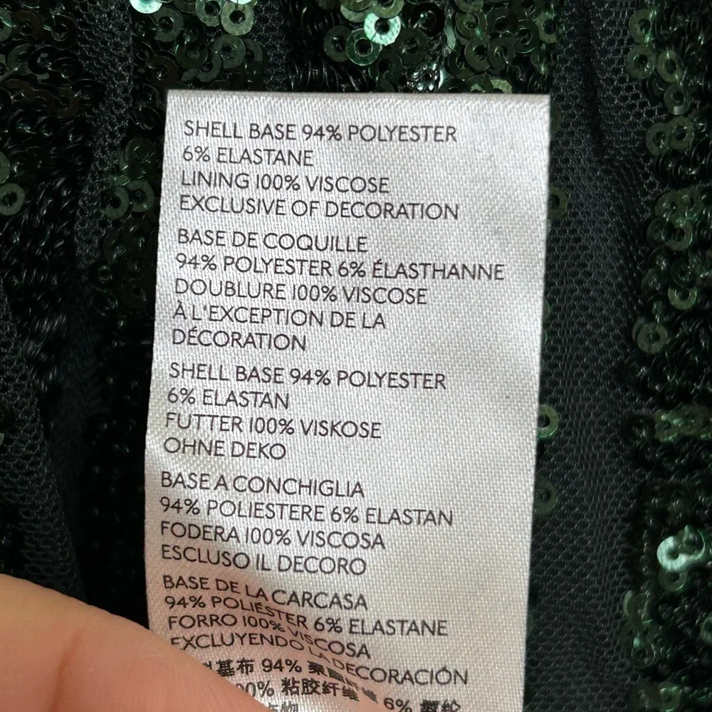 Anthropologie Sequined Open-Back Mini Dress - Picture 12 of 12